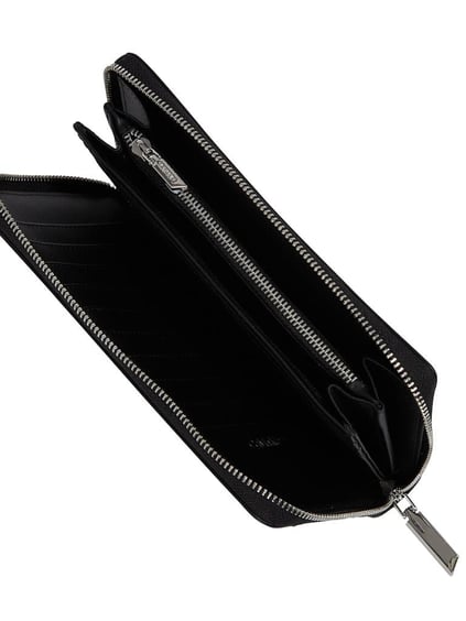 Calvin Klein Calvin Kleın Kadın Logolu İç Bölmeli Siyah Cüzdan K60K613072-0GJ