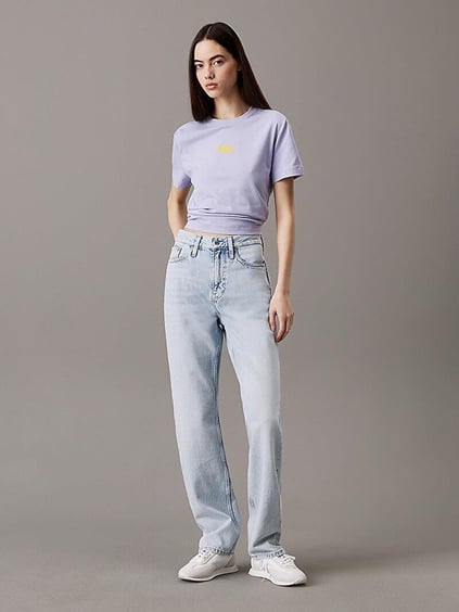 Calvin Klein Calvin Klein Kadın Pamuklu Straight Model 5 Cepli Mavi Jeans J20J225132-1AA