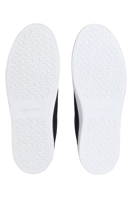 Calvin Klein Calvin Klein Kadın Platform Taban Bağcıklı Model CK İşlemeli Siyah Sneaker HW0HW02412-BEH