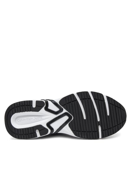 Calvin Klein Calvin Klein Kadın Renk Geçişli Orta Topuk Rahat Kalın Taban CK Yazı Detaylı Siyah Sneaker YW0YW01743-BEH