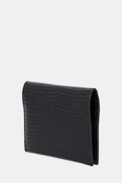 Calvin Klein Calvin Klein Kadın RFID Korumalı Dahili Kart Bölmeli %100 Deri Siyah Kartlık LV04F1068G-UB1