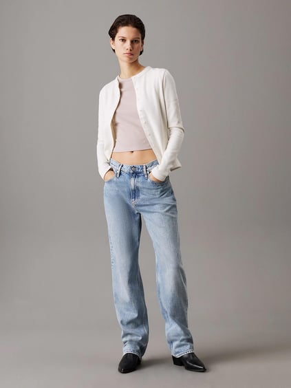 Calvin Klein Calvin Klein Kadın Slim Fit Kısa Kollu Pamuklu Gri Atlet J20J224769-PAN