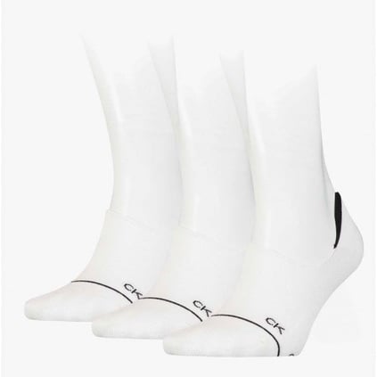 Calvin Klein Calvin Kleın UNISEX %100 Pamuk Dokuma Kumaş Marka Logolu Beyaz Çorap 701218764-002