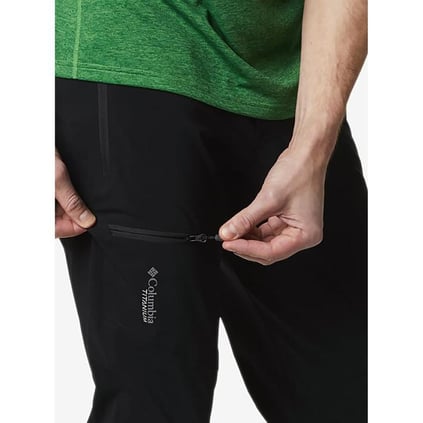 Columbia Columbia Erkek Fermuar Detaylı Rahat Normal Paça Siyah Pantolon 2097491-010