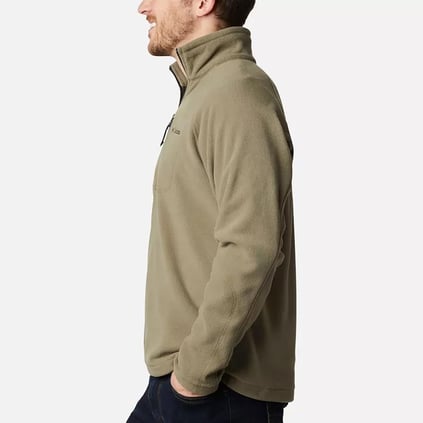 Columbia Columbia Erkek Fermuar Kapamalı Dik Yaka Uzun Kollu Haki Sweatshirt 1553511-024