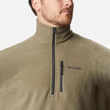 Columbia Columbia Erkek Fermuar Kapamalı Dik Yaka Uzun Kollu Haki Sweatshirt 1553511-024