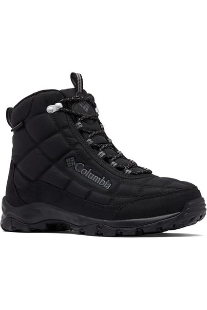 Columbia Columbia Erkek Kışlık Su Geçirmez Lastikli Kaydırmaz Taban Siyah Bot & Bootie 2099741-012