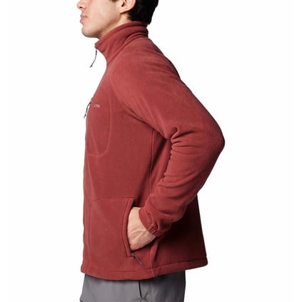 Columbia Columbia Erkek Regular Fit Renk Geçişli Dik Yaka Uzun Kollu Kırmızı Sweatshirt 1420426-681
