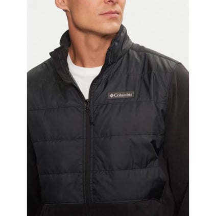 Columbia Columbia Erkek Regular Fit Renk Geçişli Dik Yaka Uzun Kollu Siyah Sweatshirt 2101761-010