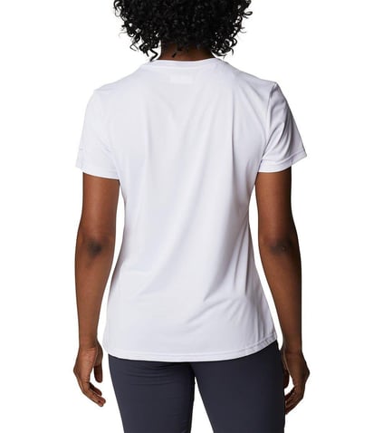 Columbia Columbia Kadın Pamuklu Marka Logolu Yazlık Günlük Kullanım Beyaz T-Shirt 1991551-100