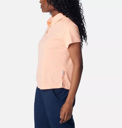 Columbia Columbia Kadın Polo Yaka Kısa Kollu Pamuklu Günlük Pembe Polo Yaka T-Shirt 2070251-807