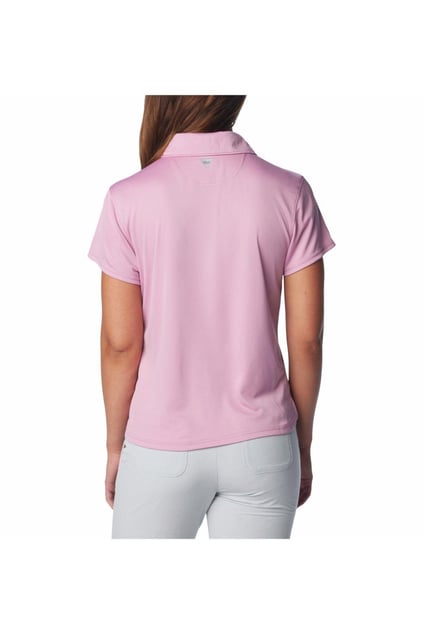 Columbia Columbia Kadın Polo Yaka Kısa Kollu Pamuklu Günlük Mor Polo Yaka T-Shirt 2070251-596
