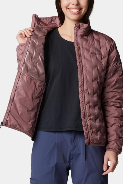 Columbia Columbia Kadın Termal Isı Yansıtıcılı Regular Fit Dik Yaka Pembe Mont 2088271-609