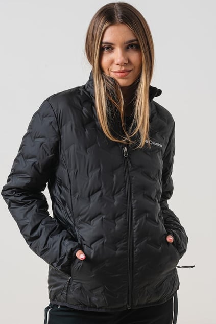 Columbia Columbia Kadın Termal Isı Yansıtıcılı Regular Fit Dik Yaka Siyah Mont 2088271-010