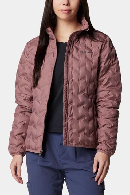 Columbia Columbia Kadın Termal Isı Yansıtıcılı Regular Fit Dik Yaka Pembe Mont 2088271-609