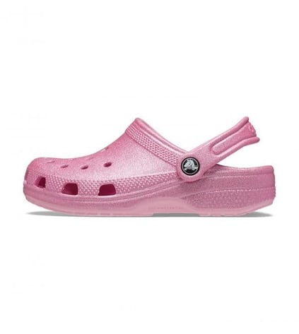 Crocs Crocs Çocuk Marka Logolu Rahat Günlük Kullanım Pembe Terlik 206993-6XE