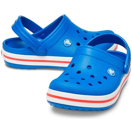 Crocs Crocs Çocuk Marka Logolu Rahat Günlük Kullanım Mavi Terlik 207006-4KZ
