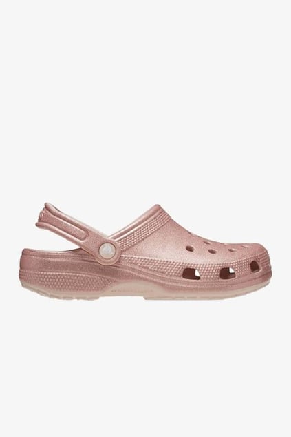 Crocs Crocs Kadın Marka Logolu Rahat Günlük Kullanım Pudra Terlik 205942-6WV