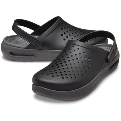 Crocs Crocs Unısex Marka Logolu Rahat Günlük Kullanım Siyah Terlik 209964-001