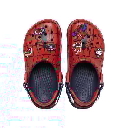 Crocs Crocs UNISEX Marka Logolu Rahat Taban Kırmızı Terlik 208786-410