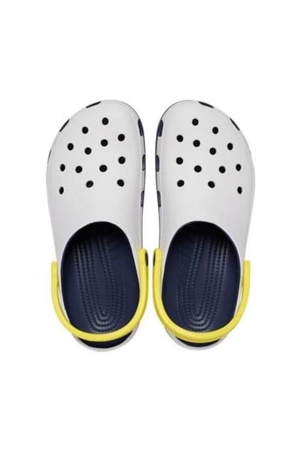 Crocs Crocs Unısex Marka Logolu Rahat Günlük Kullanım Beyaz Terlik 211281-100