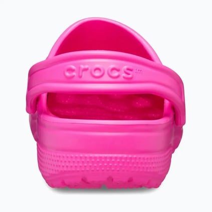 Crocs Crocs Unısex Marka Logolu Rahat Günlük Kullanım Pembe Terlik 10001-6TW