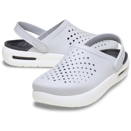 Crocs Crocs Unısex Marka Logolu Rahat Günlük Kullanım Gri Terlik 209964-1FT