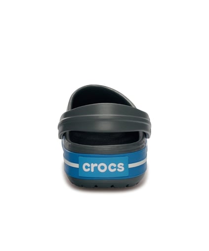 Crocs Crocs UNISEX Renkli Logo Detaylı Günlük Lacivert-Gri Terlik 11016-07W
