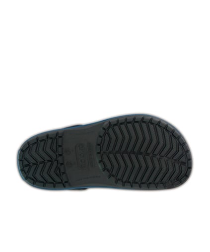 Crocs Crocs UNISEX Renkli Logo Detaylı Günlük Lacivert-Gri Terlik 11016-07W
