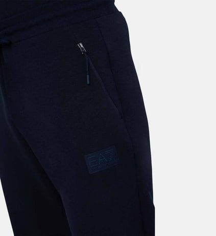 Ea7 Ea7 Erkek Beli ve Paçası Lastikli Regular Fit Pamuklu Lacivert Eşofman Altı 7M000097 AF12116-UB102