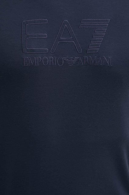 Ea7 Ea7 Erkek Marka Logo Detaylı Baskılı Regular Fit Kısa Kollu Lacivert T-Shirt 6DPT71 PJUJZ-1562