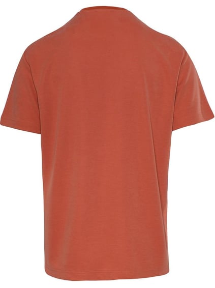 Ea7 Ea7 Erkek Normal Kesim Yuvarlak Yaka Düz Model Kırmızı T-Shirt 7M000089 AF13862-U3012