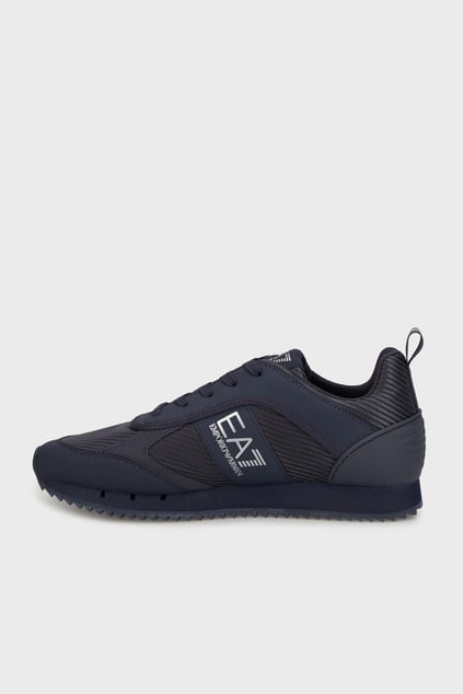 EA7 Ea7 Erkek Rahat Taban Nefes Alabilen File Detaylı Kartal Motifli Lacivert Sneaker 7X000337 AF18613-MZ187