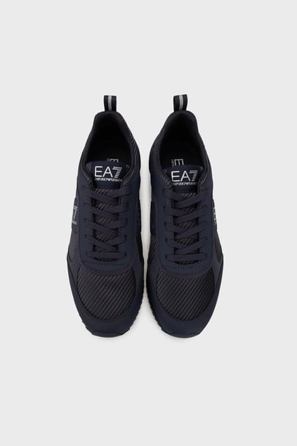 EA7 Ea7 Erkek Rahat Taban Nefes Alabilen File Detaylı Kartal Motifli Lacivert Sneaker 7X000337 AF18613-MZ187