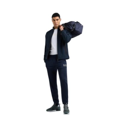 Ea7 Ea7 Erkek Regular Fit Cepli Lastikli Paça Pamuklu Mavi Spor Eşofman Altı 7M000306 AF13740-UB102