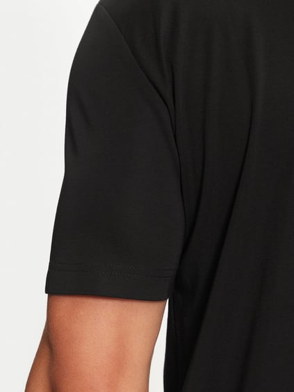 Ea7 Ea7 Erkek Regular Fit Yuvarlak Yaka Kısa Kollu Siyah T-Shirt 8NPT16 PJRGZ-1200
