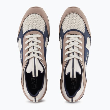 Ea7 Ea7 Unısex Fileli Şerit Logolu Bağıcıklı Çok Renkli Sneaker X8X027 XK050-T990