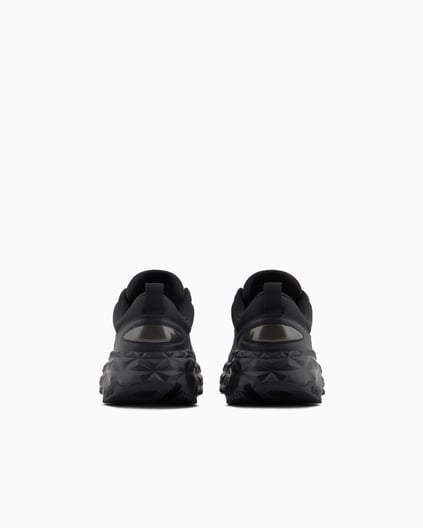 Ea7 Ea7 Unısex Rahat Yüksek Tabanlı Nefes Alabilir File Detaylı Armani Kartal Logolu Siyah Sneaker X8X239 XK432-S336