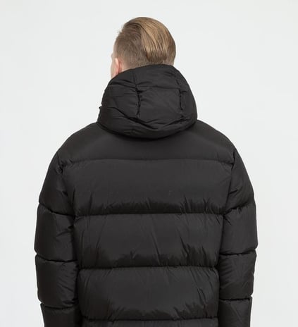 Emporio Armani Emporıo Armani Erkek Kapşonlu Yaka Marka Detaylı Fermuarlı Şişme Siyah Mont 6K1B99 1NQTZ-SIY