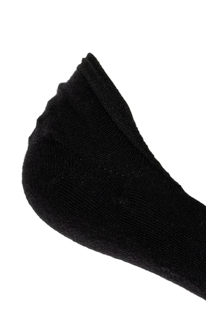 EMPORIO ARMANI Emporıo Armani Erkek Pamuklu Bileği Lastikli 3'lü Kısa Siyah Çorap EM000548 AF12271-MC061