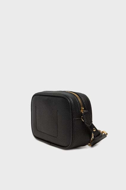EMPORIO ARMANI Emporıo Armani Kadın Ayarlanabilir Omuz Askılı Fermuar Kapamalı Siyah Omuz Çantası EW000537 AF12103-MC032