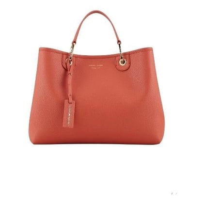 Emporio Armani Emporıo Armani Kadın Logolu Ayarlanabilir Askılıklı Deri Günlük Kullanım Turuncu1 Omuz Çantası Y3D165 YFO5B-89612