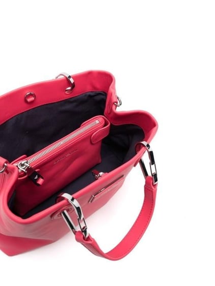Emporio Armani Emporıo Armani Kadın Logolu Çift Kayışlı Ayarlanabilir Spor Kırmızı Omuz Çantası Y3D166 Y478E-80412