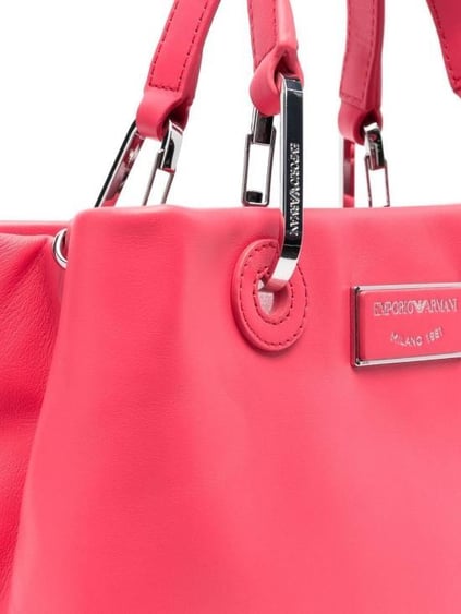 Emporio Armani Emporıo Armani Kadın Logolu Çift Kayışlı Ayarlanabilir Spor Kırmızı Omuz Çantası Y3D166 Y478E-80412