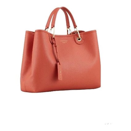 Emporio Armani Emporıo Armani Kadın Logolu Ayarlanabilir Askılıklı Deri Günlük Kullanım Turuncu1 Omuz Çantası Y3D165 YFO5B-89612