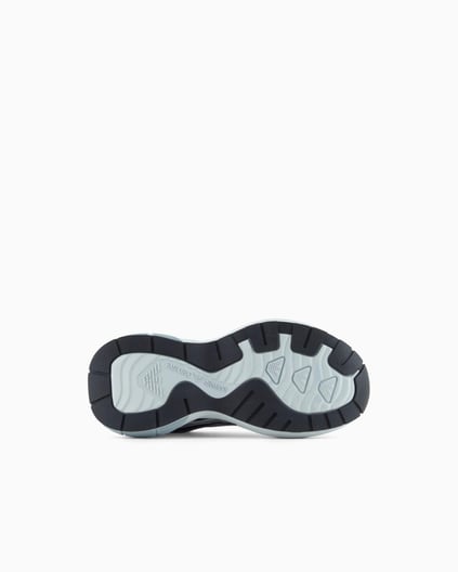 Emporio Armani Emporıo Armani Kadın Yüksek ve Rahat Taban File Detaylı Logo İmzalı Gri Sneaker EW003056 AF19766-MC372