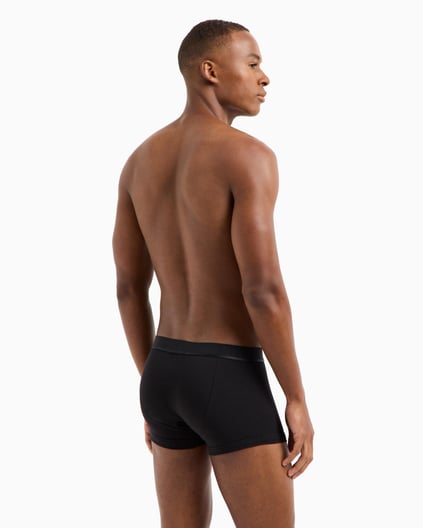 EMPORIO ARMANI Emporıo Body Erkek Beli Lastikli Pamuklu Slim Fit 3'lü Siyah Boxer EM000259 AF10780-MC061