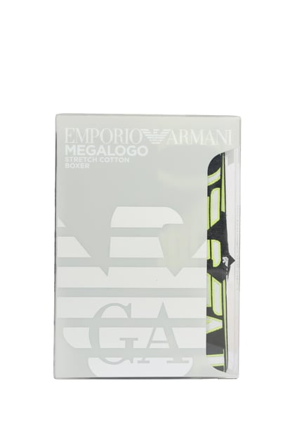 Emporio Armani Emporıo Body Erkek Normal Belli Pamuklu Logo Desenli Yeşil Boxer 110818 1P516-581
