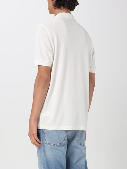 Fred Perry Fred Perry Erkek Regular Fit %100 Pamuklu Kısa Kollu Bej T-Shirt M6000-Y45