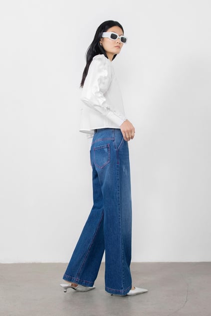 Gizia Gizia Kadın Lacivert Jeans M1H032-LACİVERT